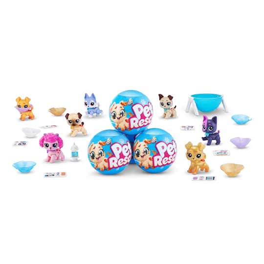 Assorted Zuru 5 Surprise Pet Rescue Series 1 Mystery Collectable Capsule, 1pc.